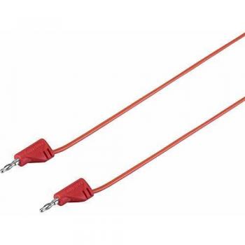 VOLTCRAFT MSB-200 0.60m Red Banana Jack Test Lead