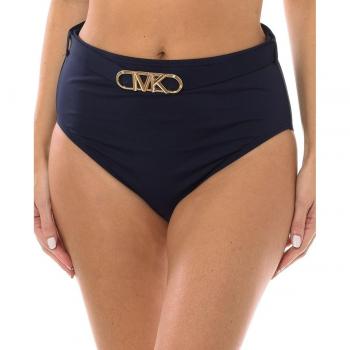 Slip bikini alto Michael Kors blu L MM1N025