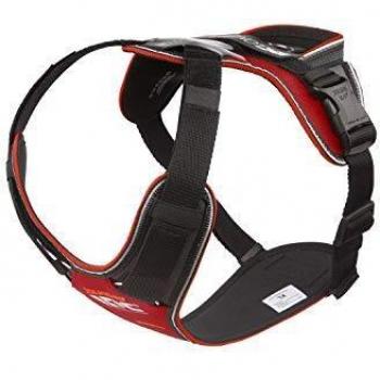 Julius K-9 Longwalk Dog Harness Red/Grey XL