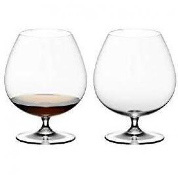 Riedel Vinum Copas de Brandy, 2 Piezas, Cristal
