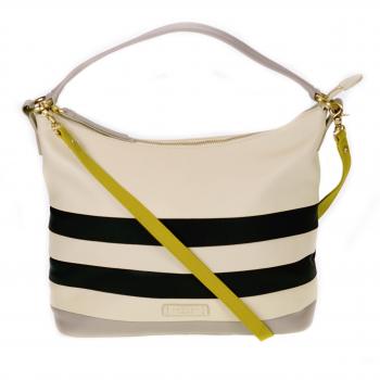Black Stripe Radley Putney Hobo Bag
