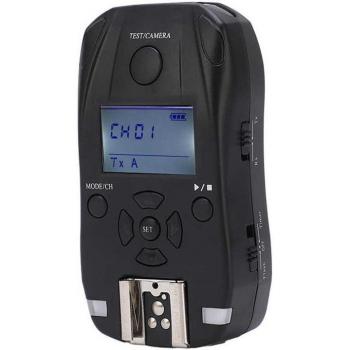 Disparador de Flash Inalámbrico 1/250s con Temporizador y Sincronización Rápida para Canon EOS