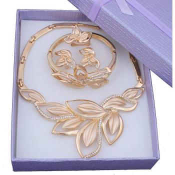 Women’s African Beads Wedding Jewelry Set