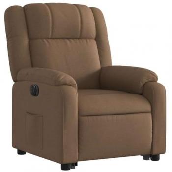 Fauteuil Moderne à Moteur Électrique – Couleur Marron