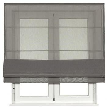Estor Plegable Traslúcido Gris 135x250 cm