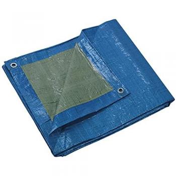 Telo Bordato Angoli Rinforzati 85g 5x6 – Verde e Blu