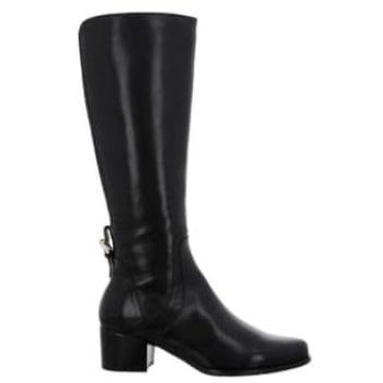 REGARDE LE CIEL schwarze Damenstiefel – Größe 37, Premium‑Material