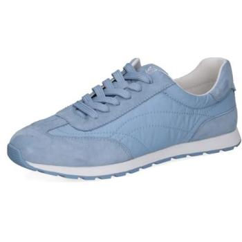 Damen-Sneaker „Caprice“ – Mittelblau, Textil/Veloursleder, 9-23720-46