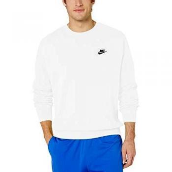 Nike Sportswear Club Crew Hoody Men Medium White