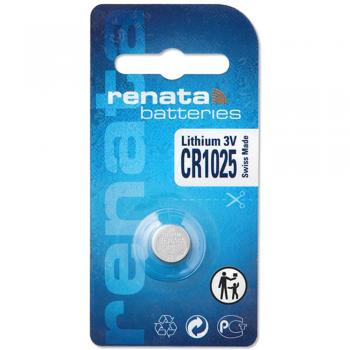Renata CR1025 30mAh Lithium Button Cell