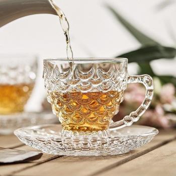 Shimmering Scale Glassware Ensemble