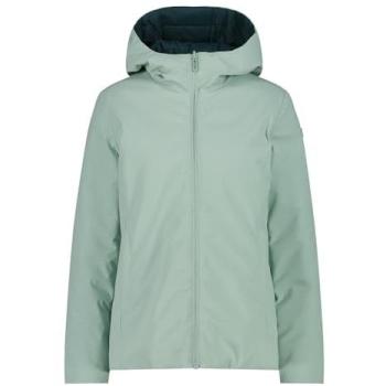 Two-Tone Water-Resistant Zip Hooded Jacket for Women