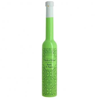 Huile d'Olive Aromatique Basilic/Pignon, 20 Cl (Savor & Sens)