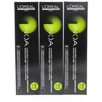 L'Oreal INOA Coloration Cremehaarfarbe – 60 ml, Geruchlos, Ohne Ammoniak