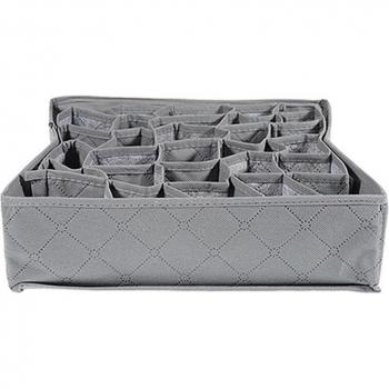 30-Cell Drawer Organizer for Underwear and Socks