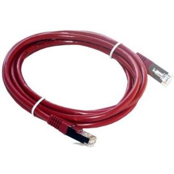 MCL Cable RJ45 Cat5E 1.0 m Rojo