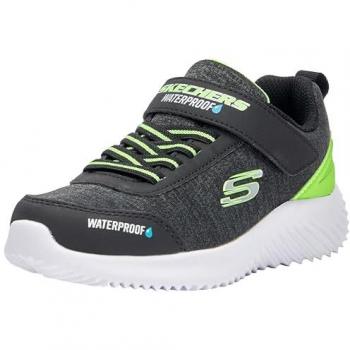Sneaker Bounder Dripper Drop Skechers Bambino Nero Verde EU 36