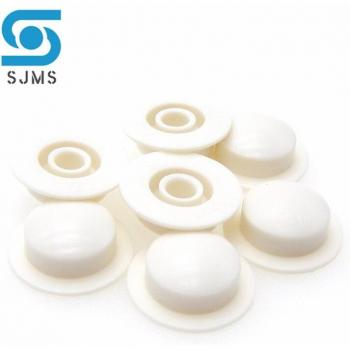 20Pcs GJW104 Silver Plated Push Button Cap for 6mm x 6mm Tactile Switch