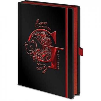 HARRY POTTER Gryffindor Embossed A5 Notebook