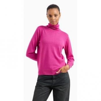 Armani Exchange Maglione a Collo Alto Sparkling S