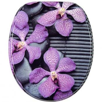 Vanda WC‑Sitz (MDF, 37,7 cm × 47 cm) – Sanilo Absenkautomatik