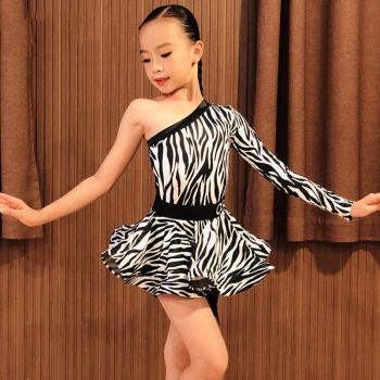 Conjunto de Baile Verano Kids BL4364 – Vestido con Raya de Cebra