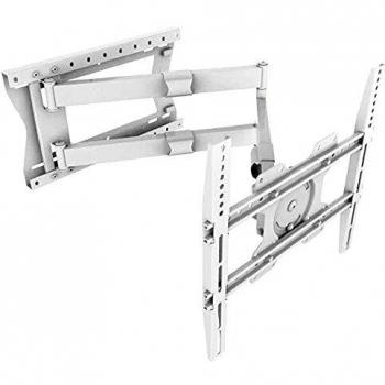 Supporto da parete per TV XTRARM, VESA 400x400 mm, mobile/girevole/orientabile/inclinabile, Bianco