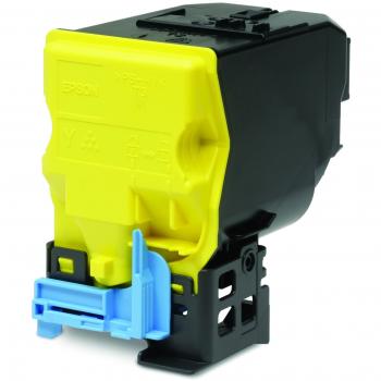 Epson Pro‑Yellow Toner Cartridge, 6000‑Page Capacity