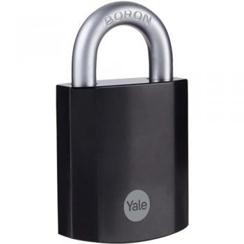 Yale 32 mm TSA Padlock (Model YTP3/32) – Silver, 3‑Digit Code, Wire Shackle