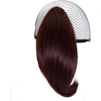 LVHAN High-Temperature Fiber Short Straight Ponytail Wig