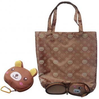 Bolsa de Compras Reutilizable con Diseño de Fauna