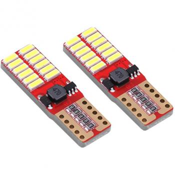 Lâmpadas Canbus T10 LED 12/24V