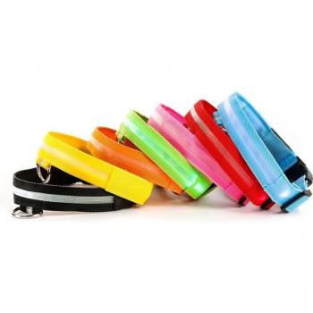 Collier LED clignotant Fluorescent
