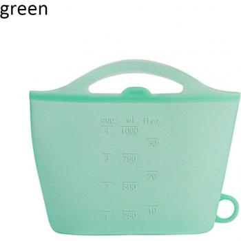 Mikrowellengeeignete Silikon Frischhaltetasche 1000ML