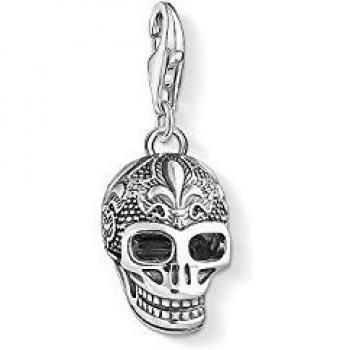 Thomas Sabo Charm Club Calavera con Fleur-de-Lis 1546-637-21
