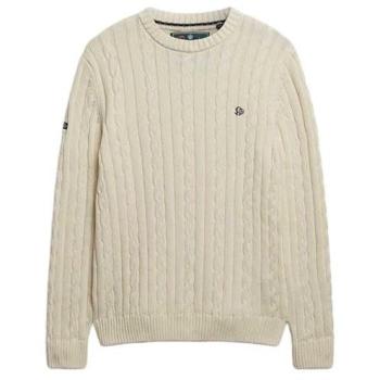 Pull Casual Beige Superdry Homme XXL