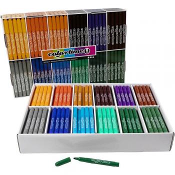 Colortime Marker, Line 5, Additional Colours, 24 pc