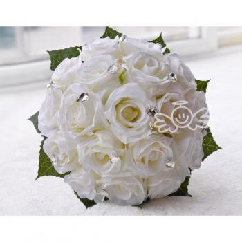 Flor de Boda Kyunovia Rosa Crystalline