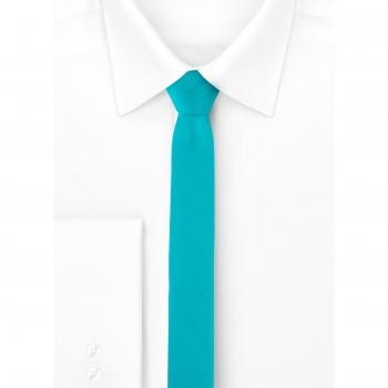 Ladeheid Herren Krawatte (150cm x 5cm, Türkis)