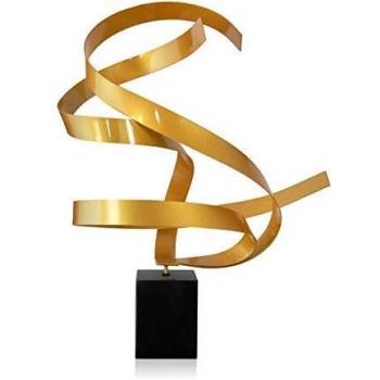 Scultura in Metallo Composizione di Fasce