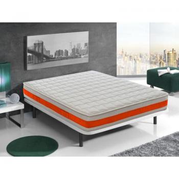 Matelas confort Eolie 160x200 avec 11 zones