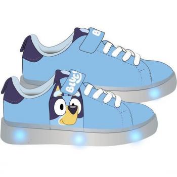 Bluey Ljusblå Sneakers med LED