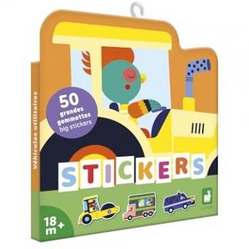 Stickers Véhicules 50 Grandes Gommettes