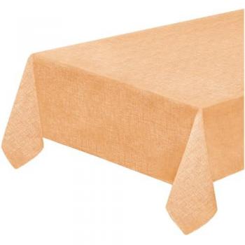 Nappe de Table AntiTaches Orange 155 cm