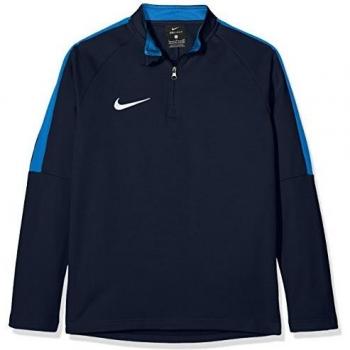 Nike Kinder Dry Academy 18” Drilling Langarm – Schwarz/Blau/Weiß – Medium