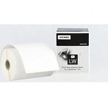 Dymo S0904980 104mm x 159mm XL Shipping Labels Black on White