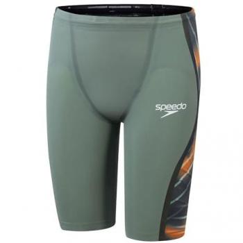 Speedo LZR Fastskin Pure Intent 2.0 Jammer (Green/Nectarine/Iridescent) – UK 24 Men’s Shorts