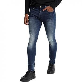 Pantalón de Hombre Six Valves con Costuras Rotos