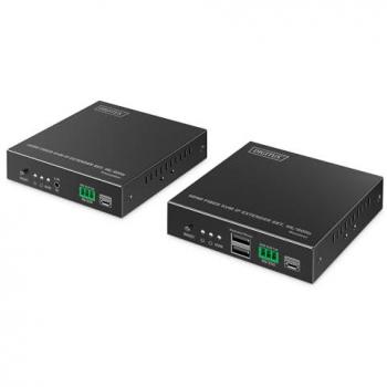 Set Estensori KVM IP Digitus – Fibra HD, 4K a 60Hz, Nero (DS‑55348)