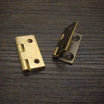 Brass Hinges for Decorative Wooden Boxes